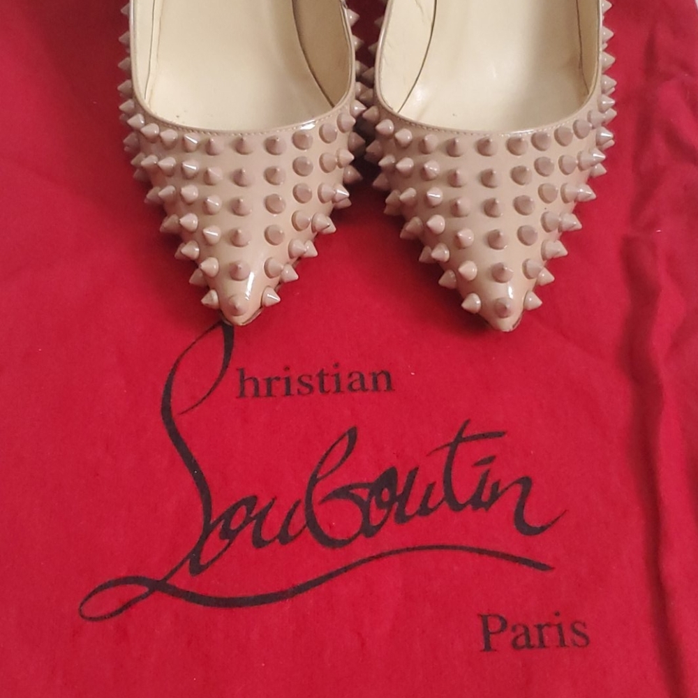 Christian Louboutin Pigalle Spikes - Picture 2 of 6